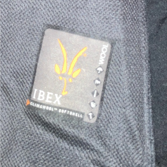 Ibex Men’s Jacket Climawool Softshell Black/Red Medium - Pre-owned - Picture 9 of 16